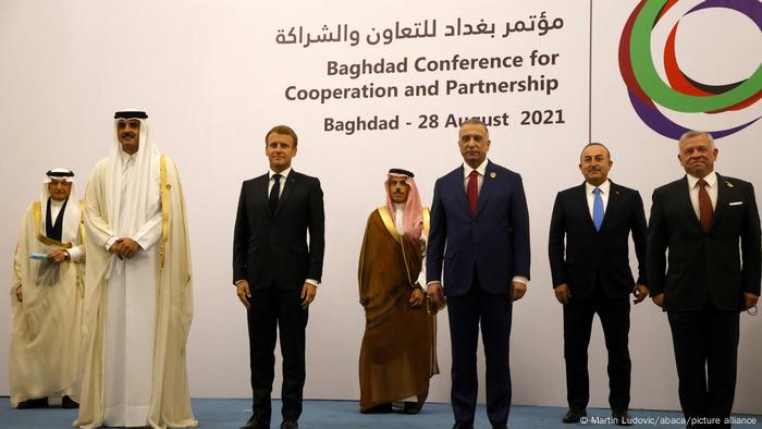 Irak Bagdad Konferenz für Zusammenarbeit und Partnerschaft in Bagdad