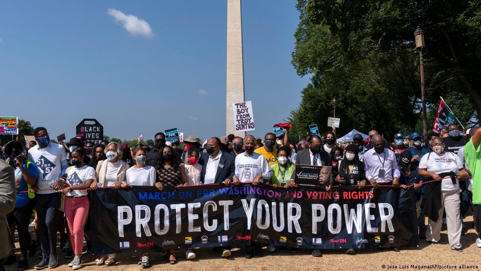 Evocan a Luther King en marchas por el derecho al voto en Estados Unidos | El Mundo | DW - Vimarsana News