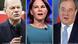SPD adayı Scholz, Yeşiller adayı Baerbock ve CDU/CSU adayı Laschet SPD adayı Scholz, Yeşiller adayı Baerbock ve CDU/CSU adayı Laschet