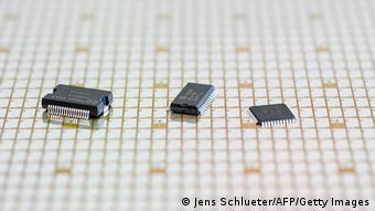 Микрочипы, произведенные в Дрездене компанией Bosch