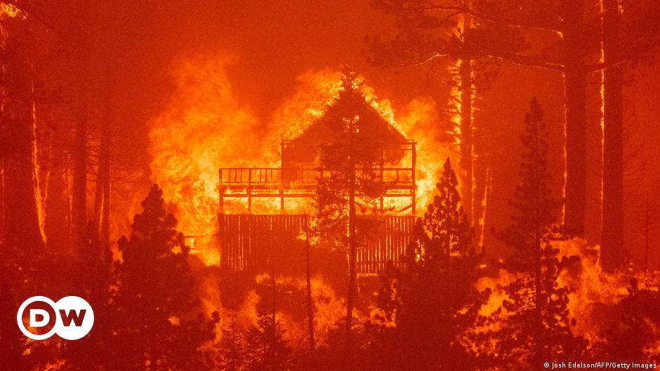 Kalifornien: Waldbrände lodern am Lake Tahoe