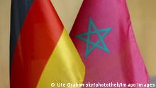 v.l. Flagge Deutschland, Flagge Marokko. Germany, Morocco. Bonn Deutschland *** v l Flag Germany, Flag Morocco Germany, Morocco Bonn Germany Copyright: xUtexGrabowsky/photothek.netx 
