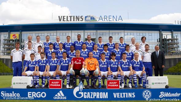 El Schalke de Magath en 2010, con Rafinha, Joel Matip, Ivan Rakitic y Jefferson Farfán, entre otros