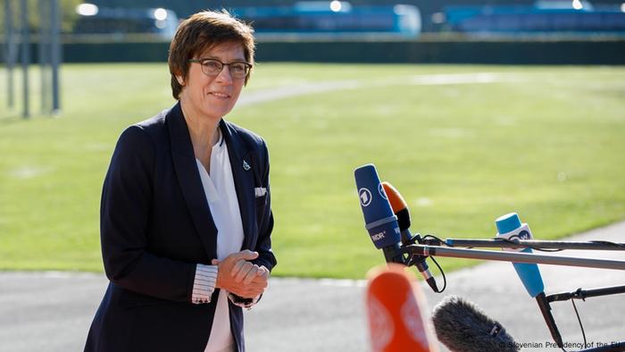 German Defense Minister Annegret Kramp-Karrenbauer