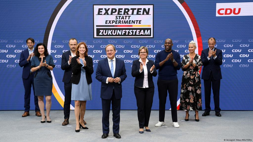 German Election Embattled Cdu Candidate Laschet Presents Policy Team German Election 2021 All The News Data And Facts You Need Dw 03 09 2021