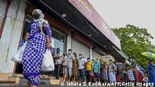 Sri Lanka: Lebenswichtige Güter sind knapp