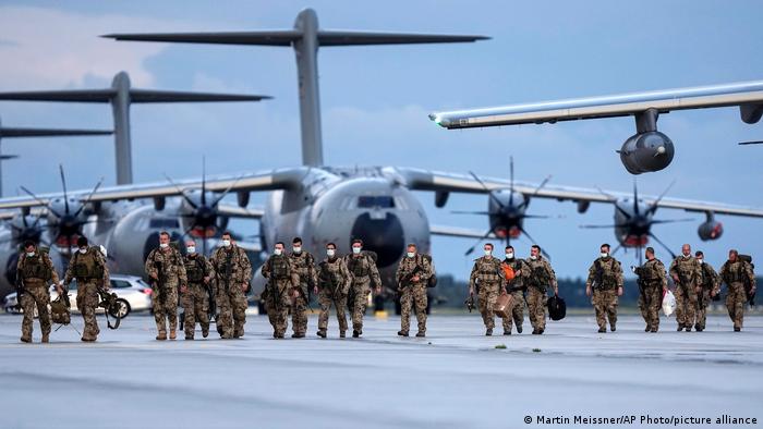Deutsche Soldaten kehren im August 2021 aus Afghanistan zurück