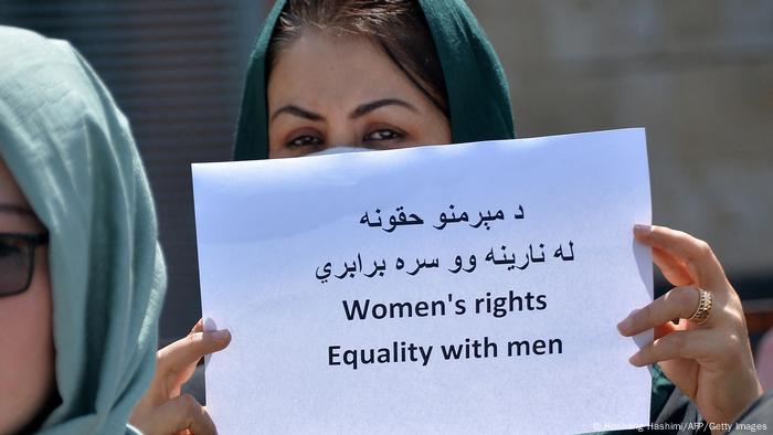 Afghanistan Frauen Protest gegen die Taliban