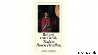 Coverbuch Tod im Roten Pavillon Robert van Gulik