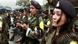 Combatientes de las FARC, en una foto de archivo. Combatientes de las FARC, en una foto de archivo.