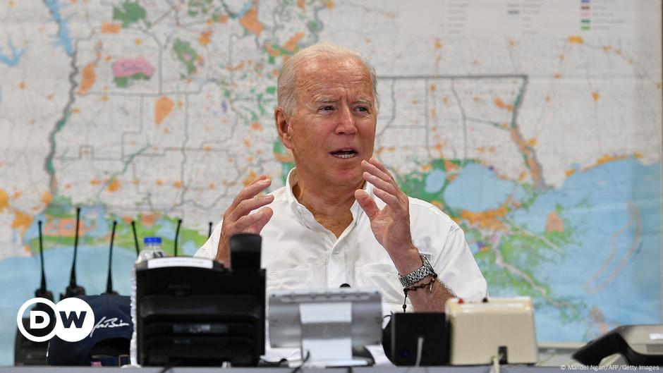 US-Präsident Joe Biden besucht Louisiana nach Hurrikan "Ida"