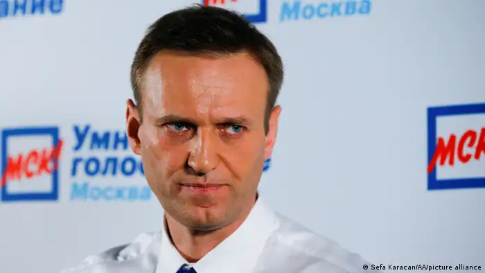 Russland Moskau Oppositionsführer Alexej Nawalny 2019