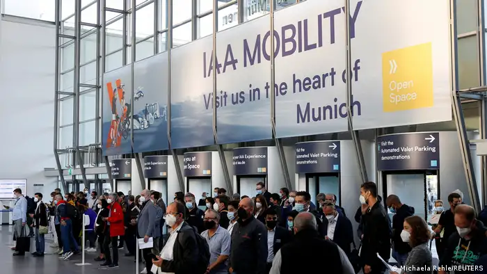 IAA Mobility 2021 in München | Eingangsbereich