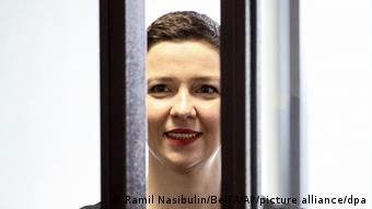 Один из лидеров белорусской оппозиции Мария Колесникова