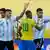 Das Spiel zwischen Brasilien und Argentinien in Sao Paolo wurde unterbrochen