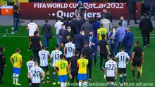 فيفا يحقق بشأن مشاهد جنونية في مباراة البرازيل والأرجنتين