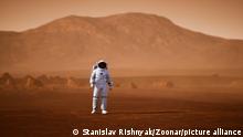 من الجسم البشري.. علماء يطورون خرسانة للبناء على المريخ!