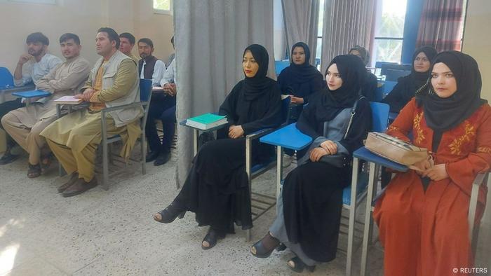 کلاسی در دانشگاه کابل - روز ششم سپتامبر ۲۰۲۱
