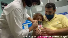 古巴开始为幼儿接种新冠疫苗 