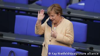 Deutschland Bundestag Angela Merkel
