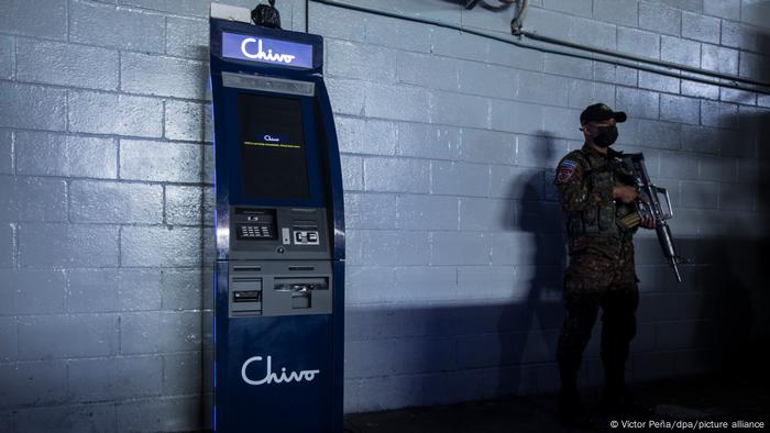 A Bitcoin ATM in El Salvador