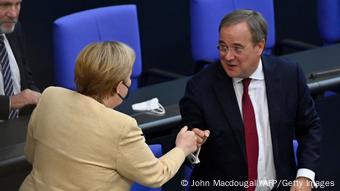 Angela Merkel dhe Armin Laschet Angela Merkel dhe Armin Laschet