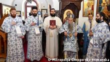 Montenegro der neue Mitropolit Joanikije in Cetinje