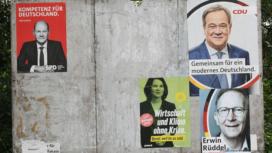 Bundestagswahl 2021 - Wahlplakate