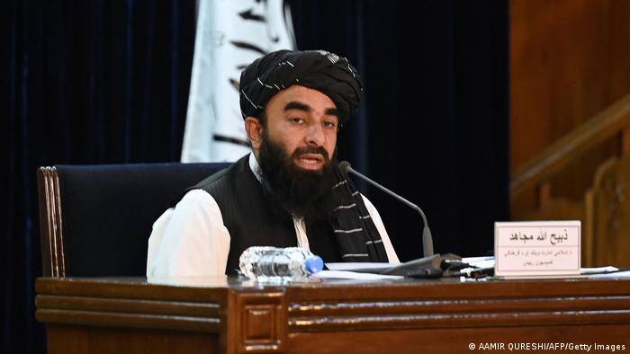 Juru bicara Taliban di Kabul Zabihullah Mujahid