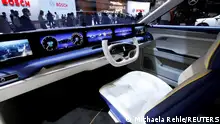 A concept car WEY iNest version 2.0 by by Chinese car maker Great Wall Motors is on display during the Munich Auto Show, IAA Mobility 2021, in Munich, Germany, September 7, 2021. REUTERS/Michaela Rehle