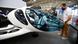 El avión personal totalmente eléctrico "Origin" durante su exhibición en el Salón del Automóvil de Múnich, Alemania. (Archivo: 07.09.2021) El avión personal totalmente eléctrico "Origin" durante su exhibición en el Salón del Automóvil de Múnich, Alemania. (Archivo: 07.09.2021)