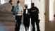The suspect's lawyer Olivia Ronen, center, arrives at the courtroom in September in Paris The suspect's lawyer Olivia Ronen, center, arrives at the courtroom in September in Paris