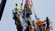 Crews work to remove one of the country's largest remaining monuments to the Confederacy, a towering statue of Confederate General Robert E. Lee in Richmond Crews work to remove one of the country's largest remaining monuments to the Confederacy, a towering statue of Confederate General Robert E. Lee in Richmond