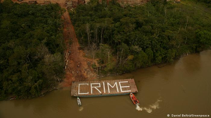 50 Jahre Greenpeace | Amazonas Protest in Brazil
