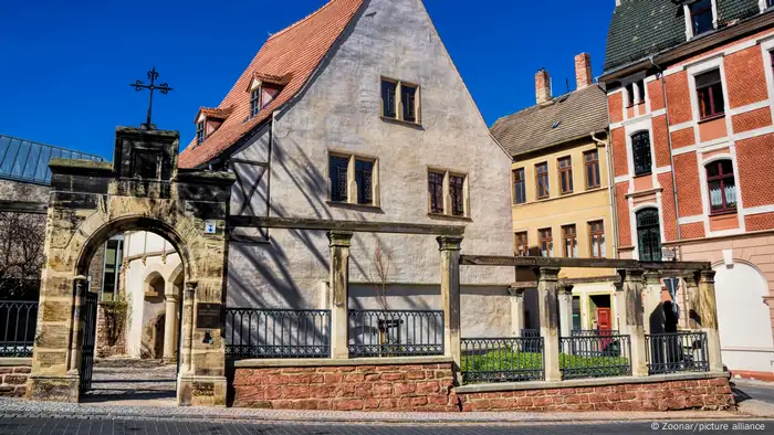 Martin Luther's birthplace, Eisleben.