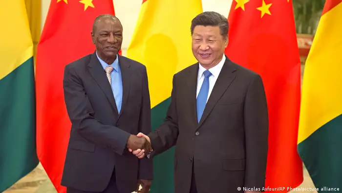 Beijing, China | Alpha Conde trifft Xi Jinping