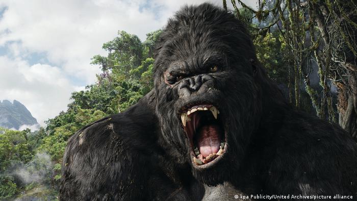 King Kong, Riesenaffe brüllt