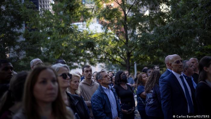 New York'ta dün düzenlenen anma törenine FBI çalışanları da katıldı