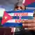 Los jóvenes cubanos reclaman "Patria y vida"
