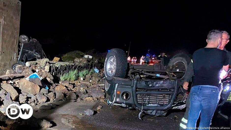 Due morti e 9 feriti dal tornado in Sicilia |  ultima Europa |  DW