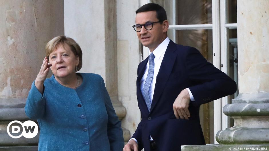 Merkel in Warschau: Reden, nicht streiten