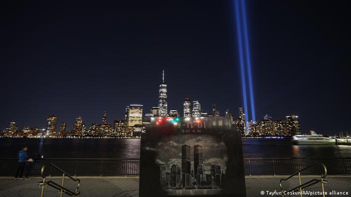 USA New York | 20. Jahrestag der Terroranschläge | Tribute in Light