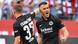 Filip Kostic celebrates his goal for Eintracht Frankfurt Filip Kostic celebrates his goal for Eintracht Frankfurt