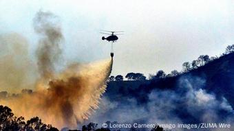 Πυρκαγιά στην Ισπανία Πυρκαγιά στην Ισπανία