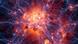Simulación de la evolución del universo desde el Big Bang: materia oscura y gas. Simulación de la evolución del universo desde el Big Bang: materia oscura y gas.