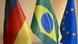 Bandeiras do Brasil e Alemanha Bandeiras do Brasil e Alemanha
