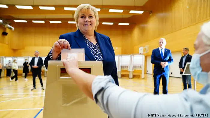 选举落败：厄娜·索尔贝格（Erna Solberg）首相  