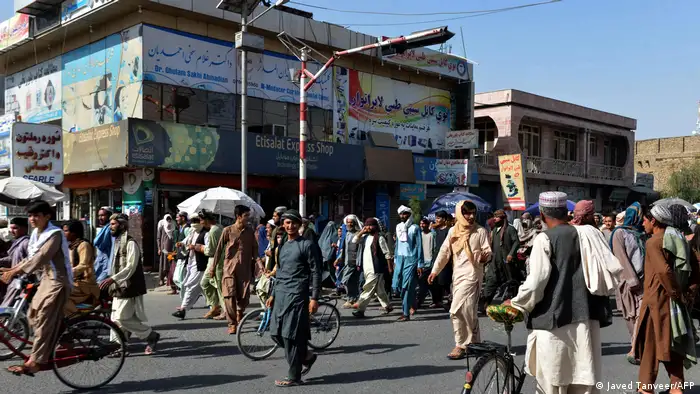 Afghanistan I Anti-Taliban-Proteste in Kandahar 