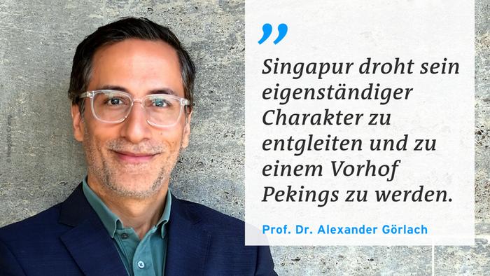 DW Zitattafel | Alexander Görlach | Singapur & China