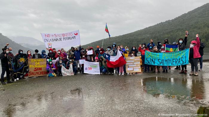 Manifestación en Puyuhuapi 